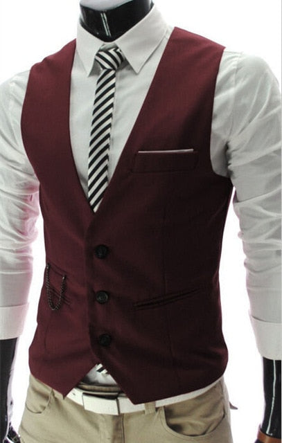 2019 New Arrival Dress Vests For Men Slim Fit Mens Suit Vest Male Wais – nhatlecasse 2019 New Arrival Dress Vests For Men Slim Fit Mens Suit Vest Male Wais – nhatlecasse