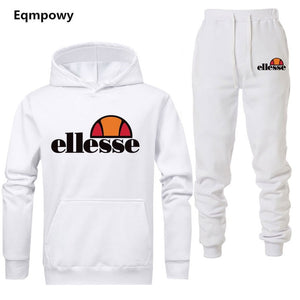 2019 Spring Sporting Suits Men Ellesse Hip Hop Hooded Hoodies + Pants Tracksuits Autumn Casual Mens Sportswear Sets